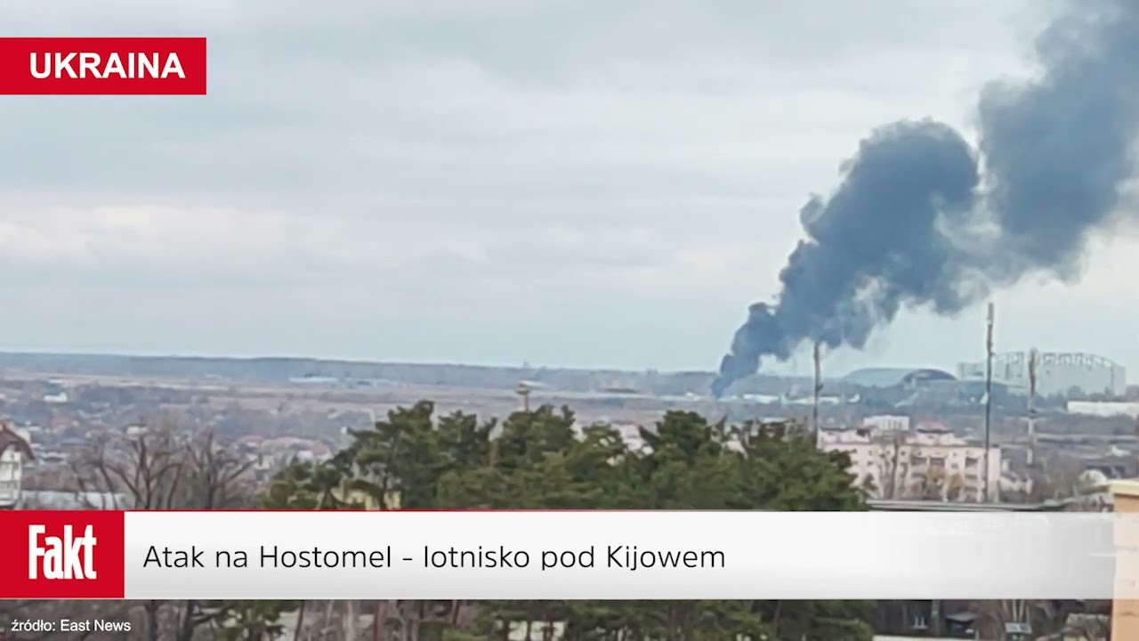 Wojna na Ukrainie. Rosyjskie śmigłowce zaatakowały lotnisko pod Kijowem| FAKT.PL