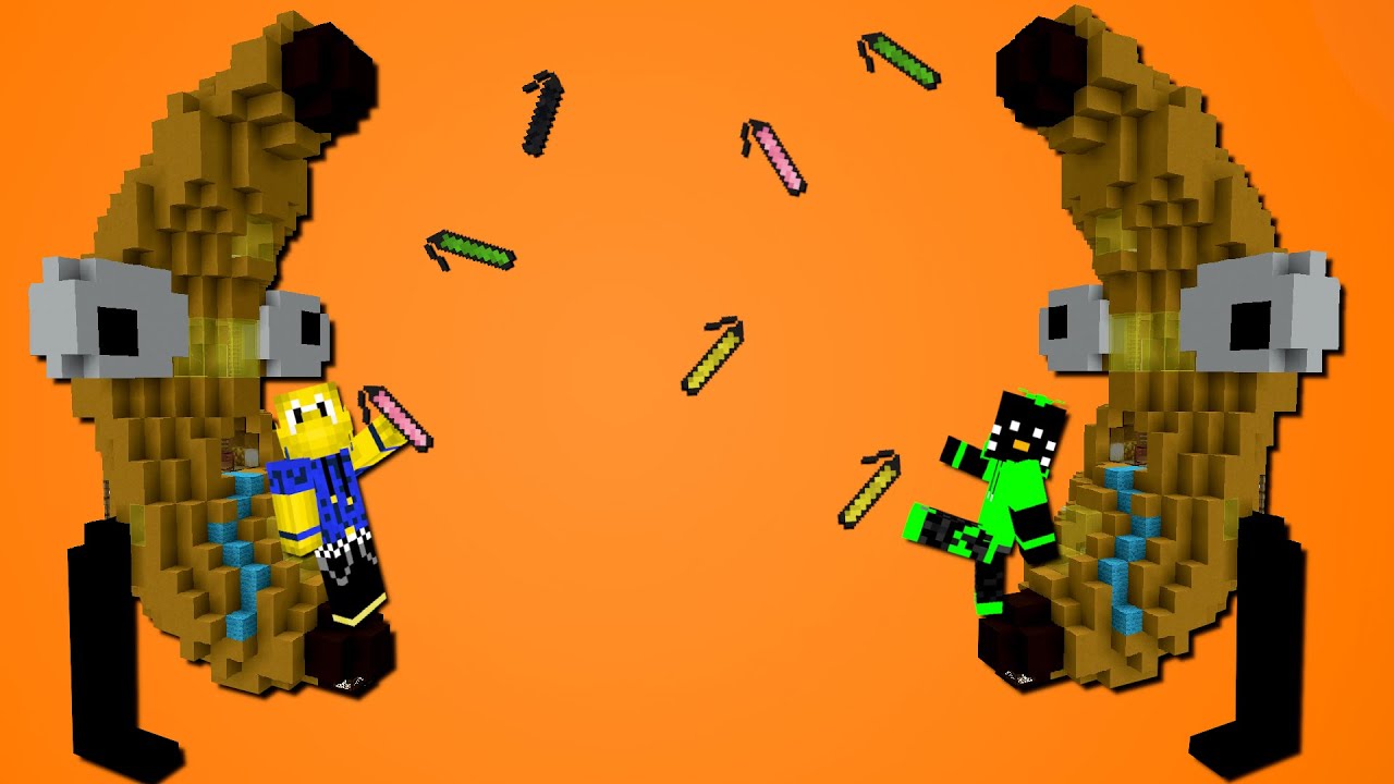 Dynamit Battle auf XXL Bananen! (Zuschauer Map)