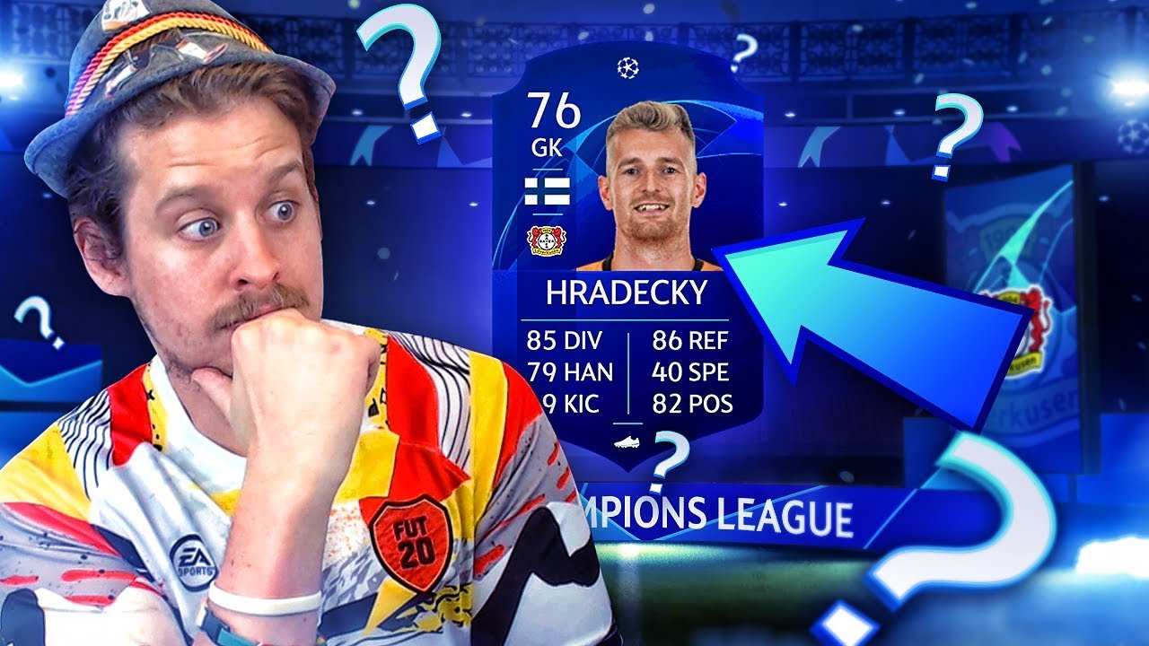 WHY ARE THESE CARDS BLUE?! UCL CHAMPIONS LEAGUE SBC PACK OPENING! FIFA 20 Ultimate Team