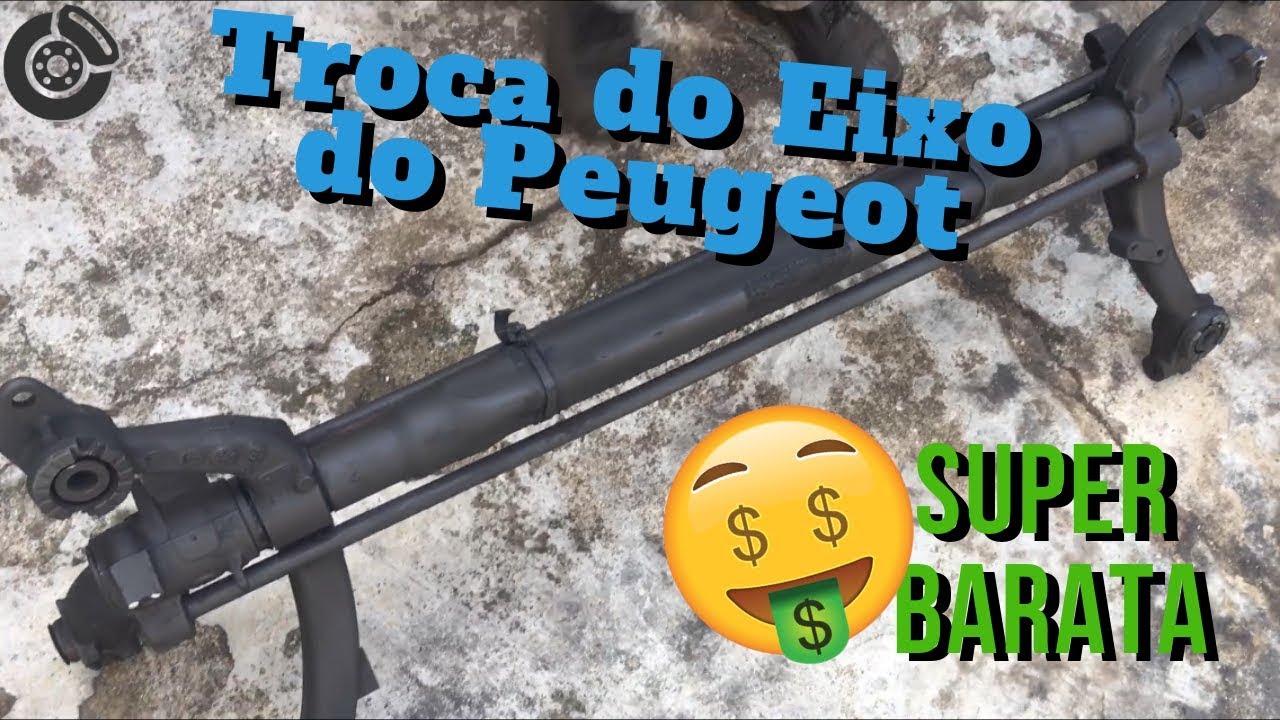 Troca do Eixo Traseiro do Peugeot 206/207 Super Barata 🤑