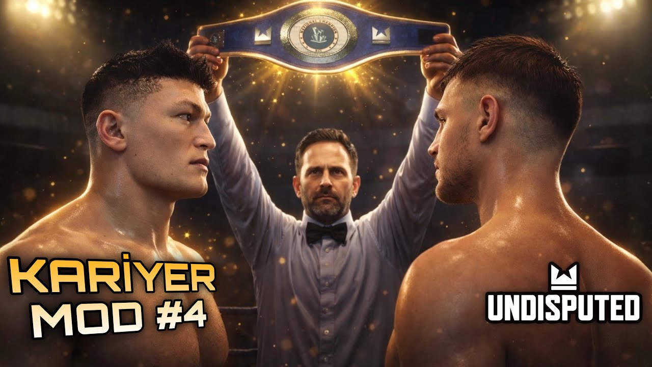 JR AYIBOĞAN İLK KEMER MAÇI ! | UNDISPUTED Kariyer Mod #4