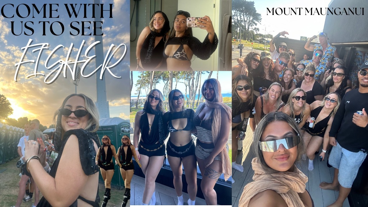 FISHER FESTIVAL IN NZ 🎣 | pre drinks, mosh pit & chaos