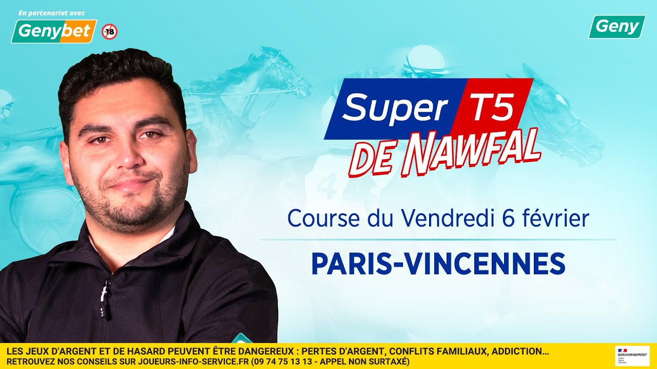LE PRONO DU SUPER TOP 5 (R1-C8) | 06/02/2026 | A PARIS-VINCENNES