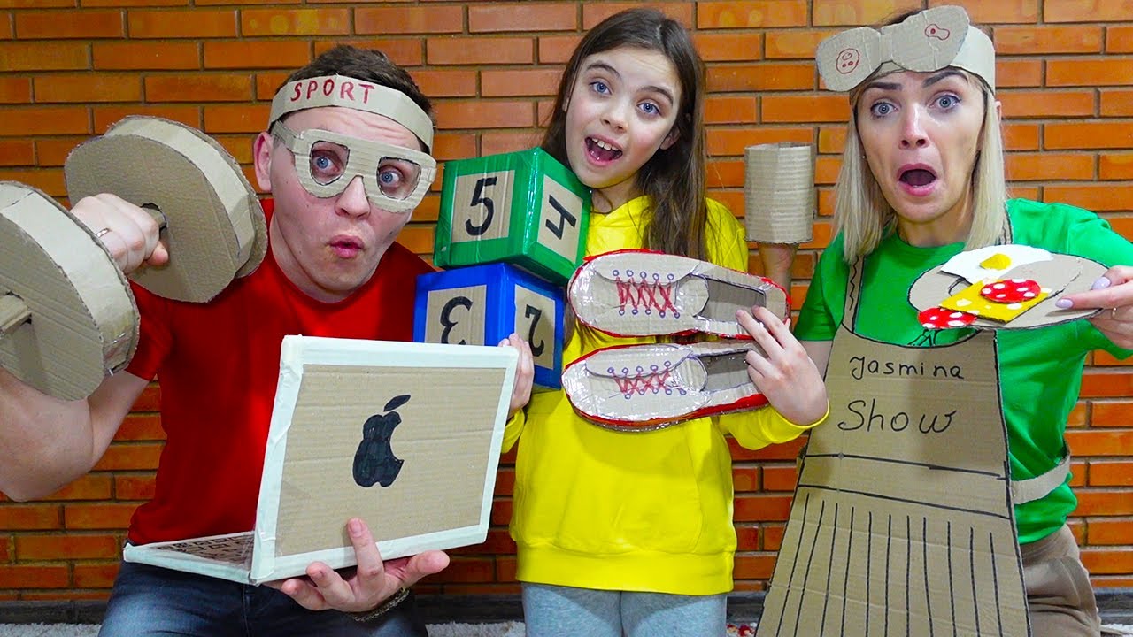 CARTON vs REAL !Jasmina nu intelege CE se INTAMPLA