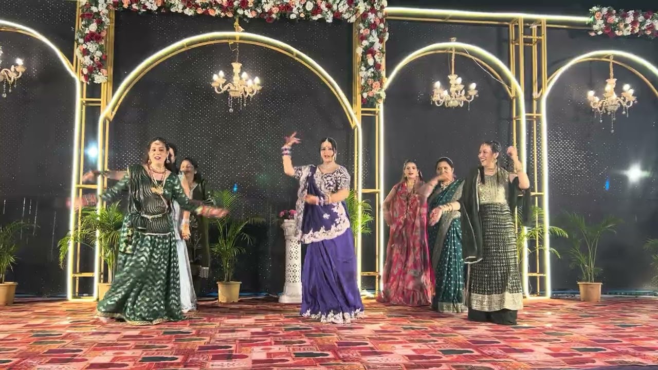 Sangeet dance performance 