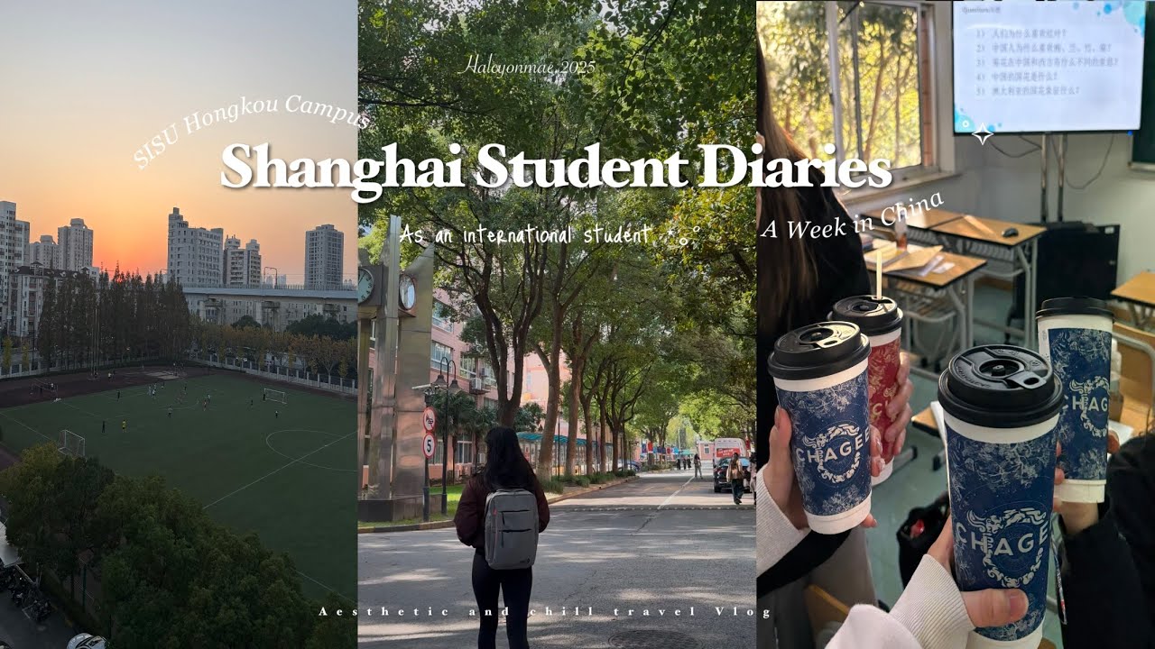 Study Abroad in China ⋆˙⟡🇨🇳 : Day in My Life Vlog | Classes, hotpot & Night clubs + Central Cee 