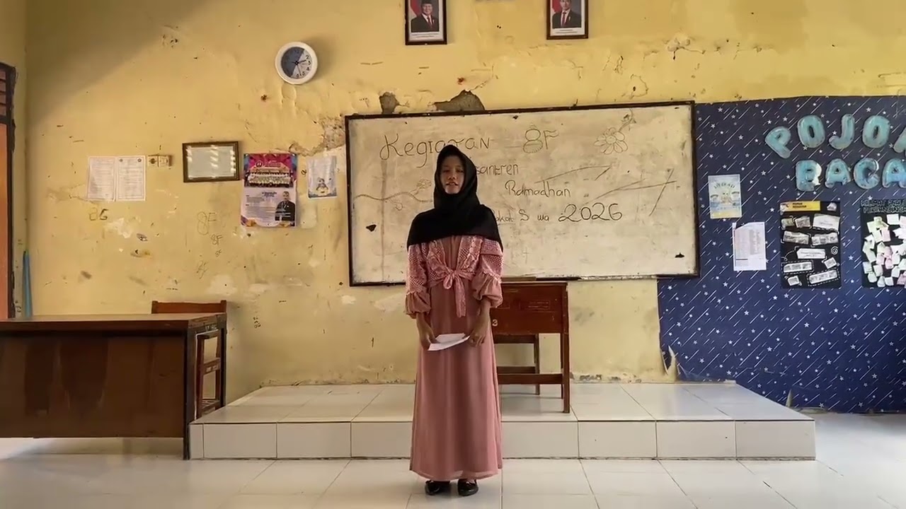 Kegiatan Pesantren Ramadhan Kelas 8F SMP Negeri 1 Larangan Kelompok 4