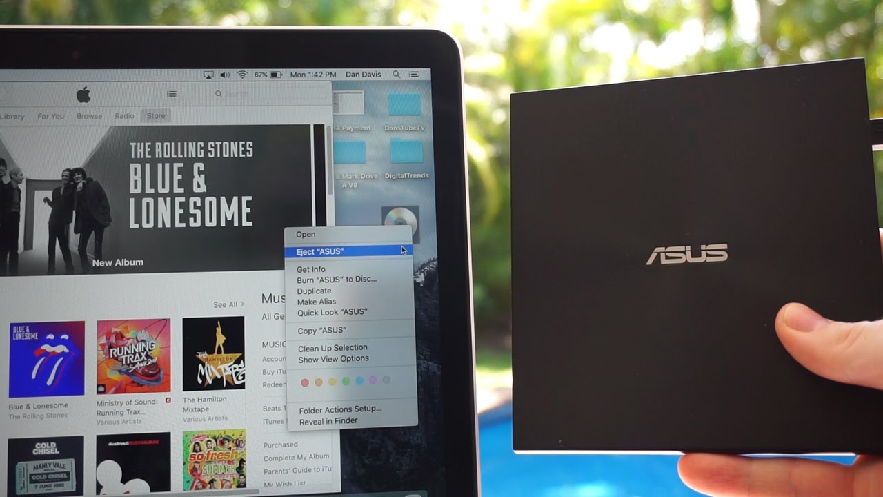Внешний DVD-привод для Mac/PC | Обзор ASUS ZenDrive U7M | DansTube.TV