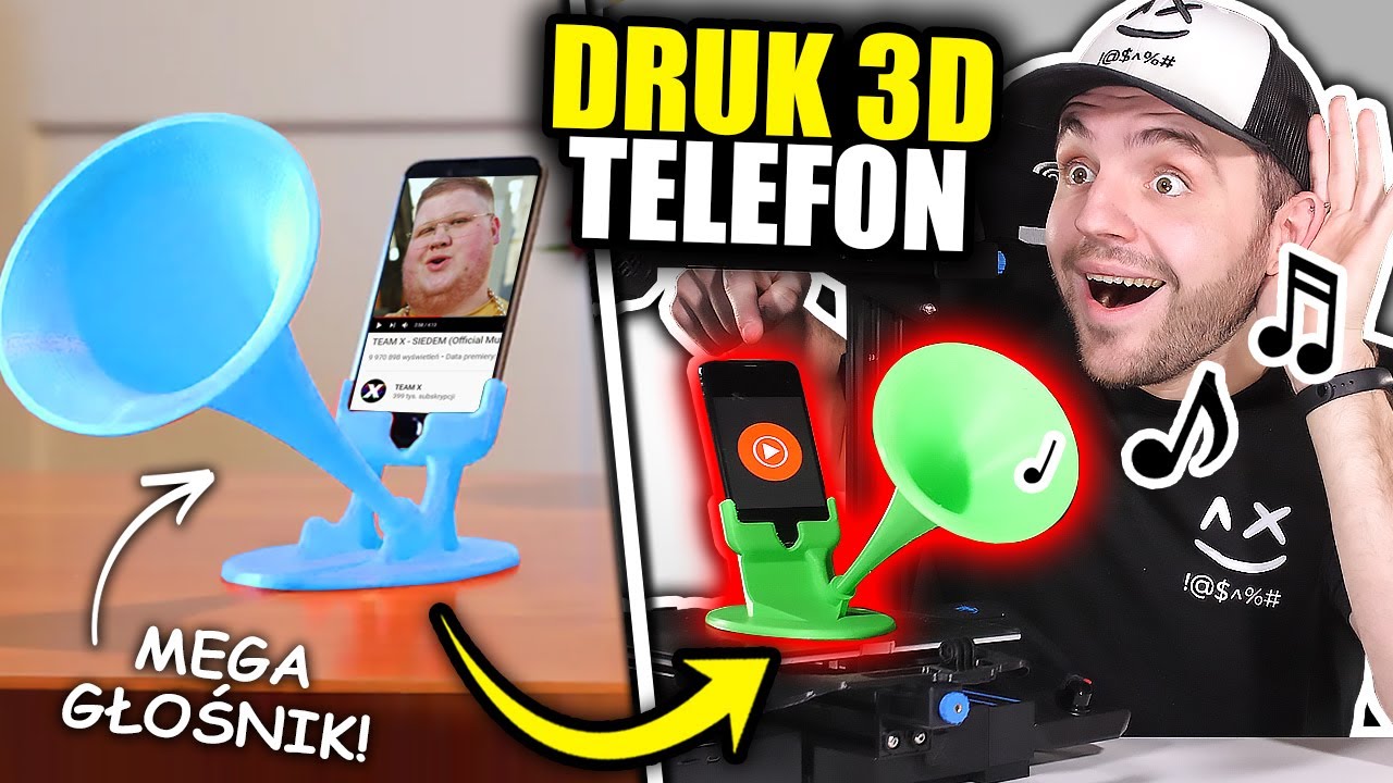 Testuje NIESAMOWITE GADŻETY DO TELEFONU z DRUKARKI 3D!