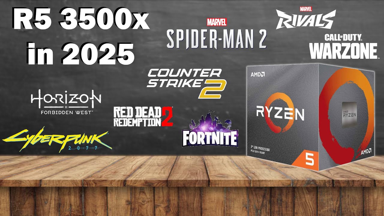 GAMING on an RYZEN 5 3500x in 2025?! [ 14 GAMES TESTED ]