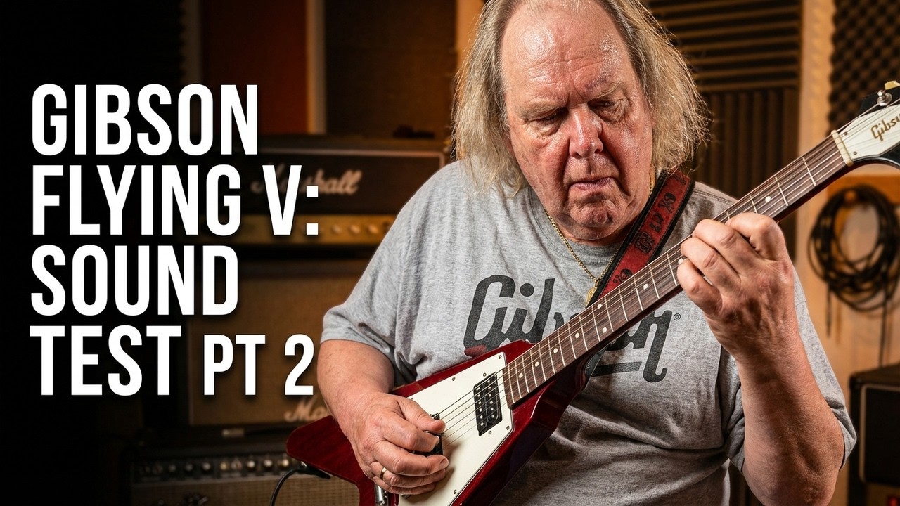 This Is What A Gibson Flying V Sounds Like Pickup Shootout Pt 2