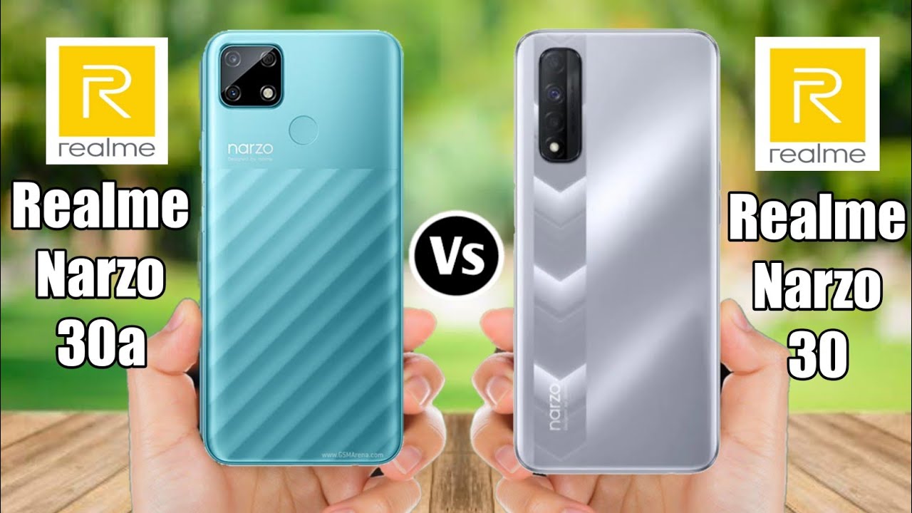 Realme Narzo 30a Vs Realme Narzo 30