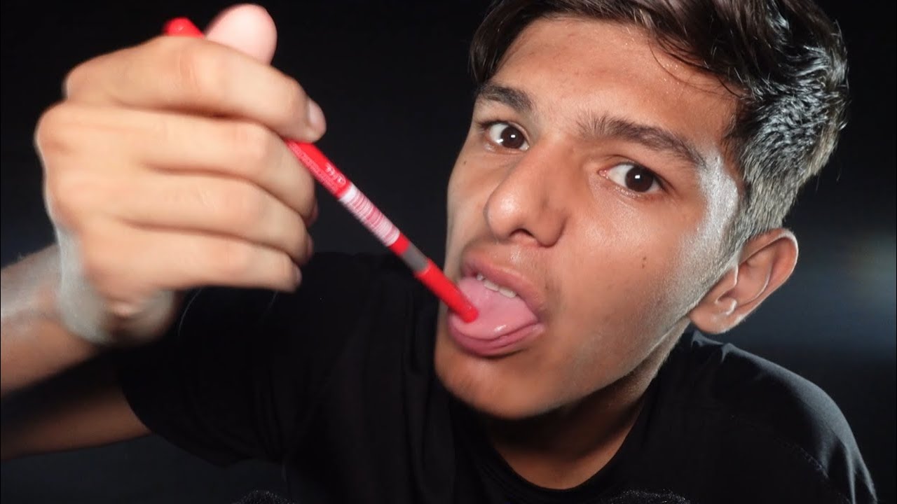 ASMR Spit Painting Full Face Makeup