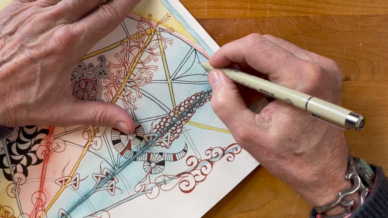 Zentangle Project Pack No. 19 - The 12 Days of Zentangle 2022 - Day 09