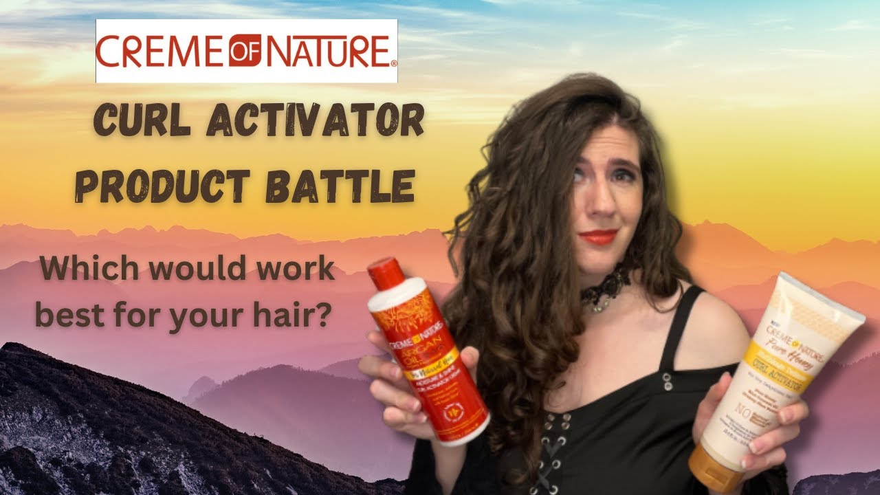 Creme of Nature Curl Cream Activator Product Battle: Argan Curl Activator vs Honey Curl Activator