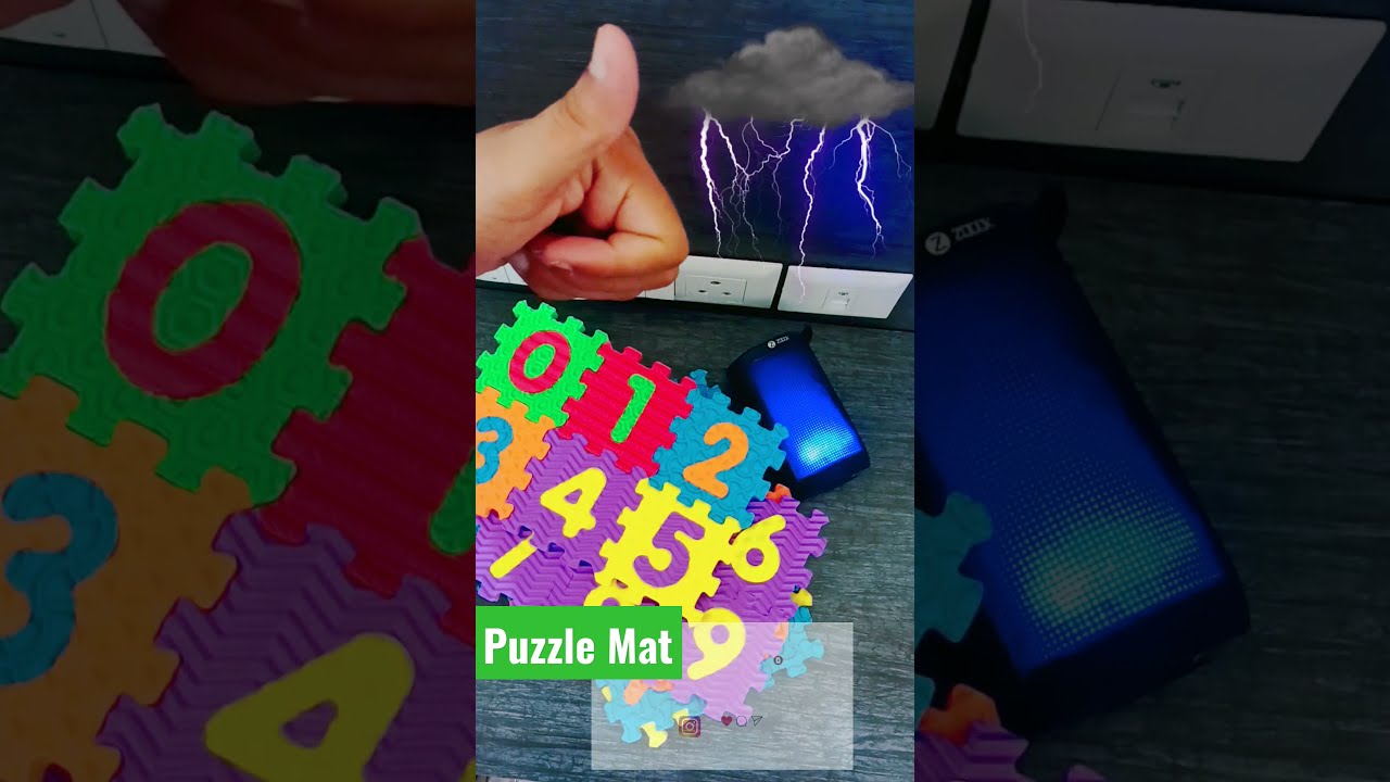 Puzzle Mat #shorts #education #toys #baby #fun