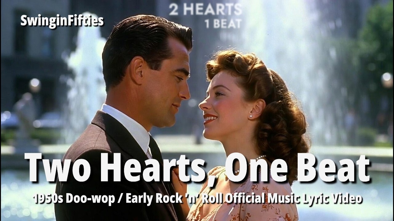 Doo-Wop Love Song - Two Hearts, One Beat | 1950s Romance Official Music Video