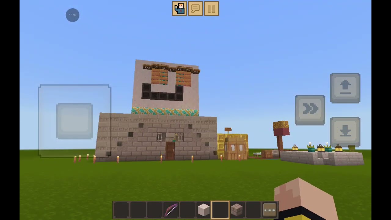 Membuat Kastil di Minecraft Part 2 | Membuat Patung
