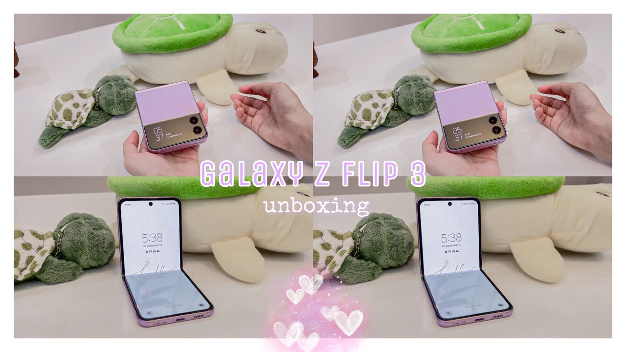 💜 Samsung Galaxy Z Flip 3 5G | Lavender | Unboxing