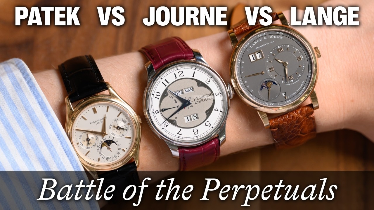 PATEK vs JOURNE vs LANGE: Battle of the Perpetual Calendars