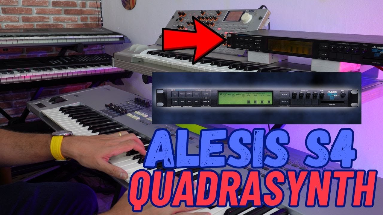 ALESIS QUADRASYNTH S4 PLUS (FACTORY SOUNDS) by TIAGO MALLEN (MODULE SOUND) #tecladista