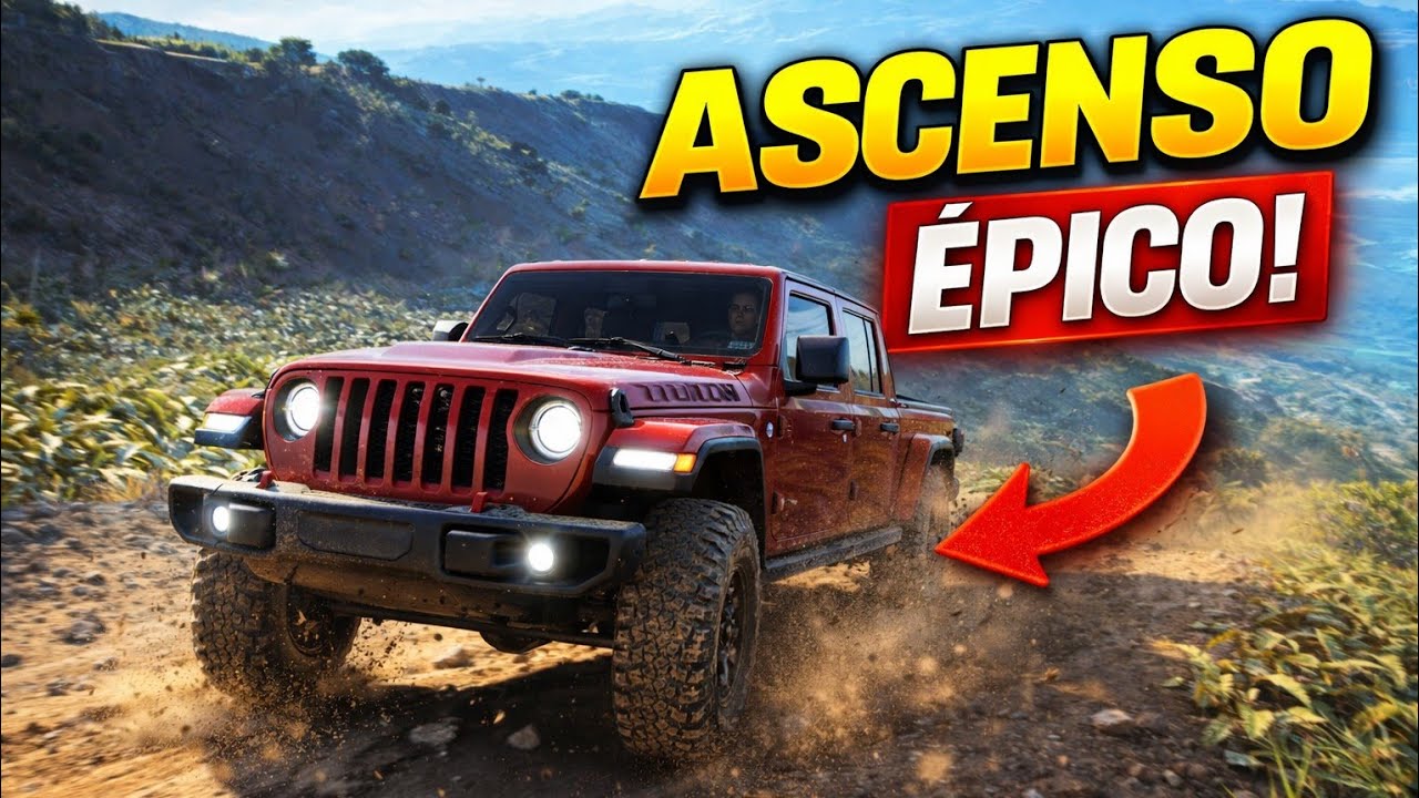RUTA OFF-ROAD CON LA JEEP GLADIATOR! The crew Motorfest