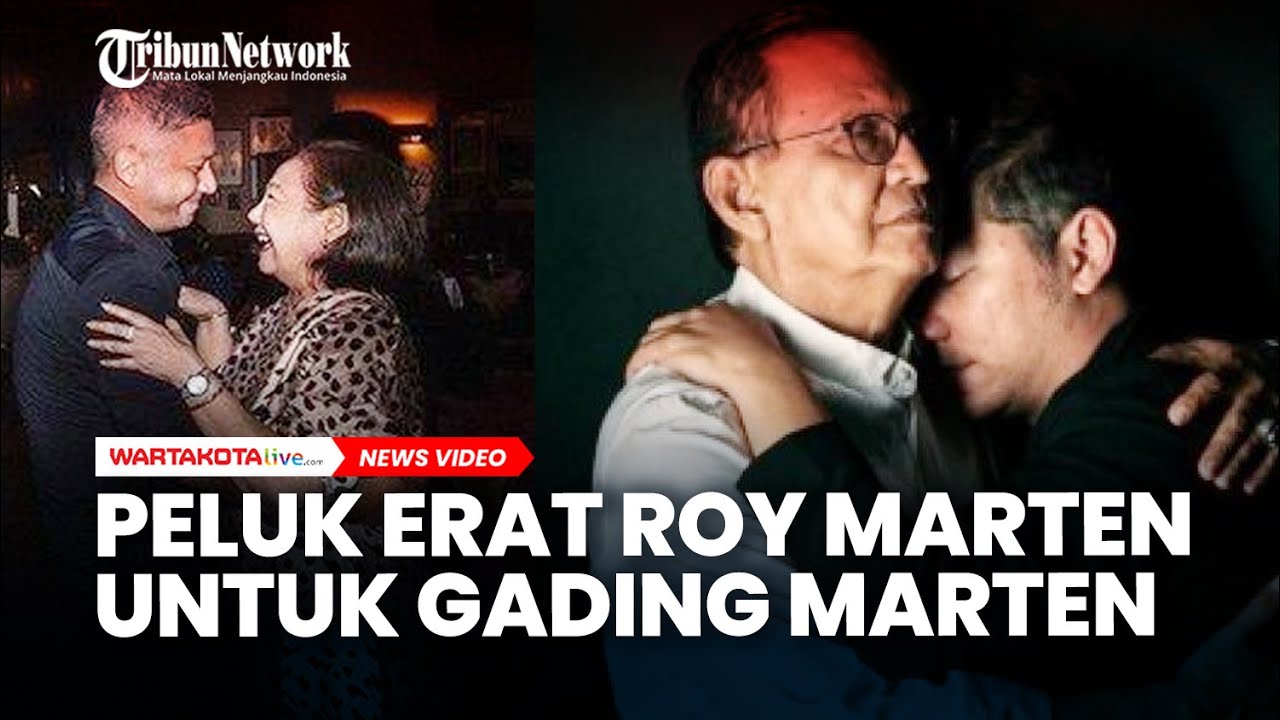 Mantan Istri Wafat, Roy Marten Datangi Rumah Duka dan Peluk Erat Gading Marten