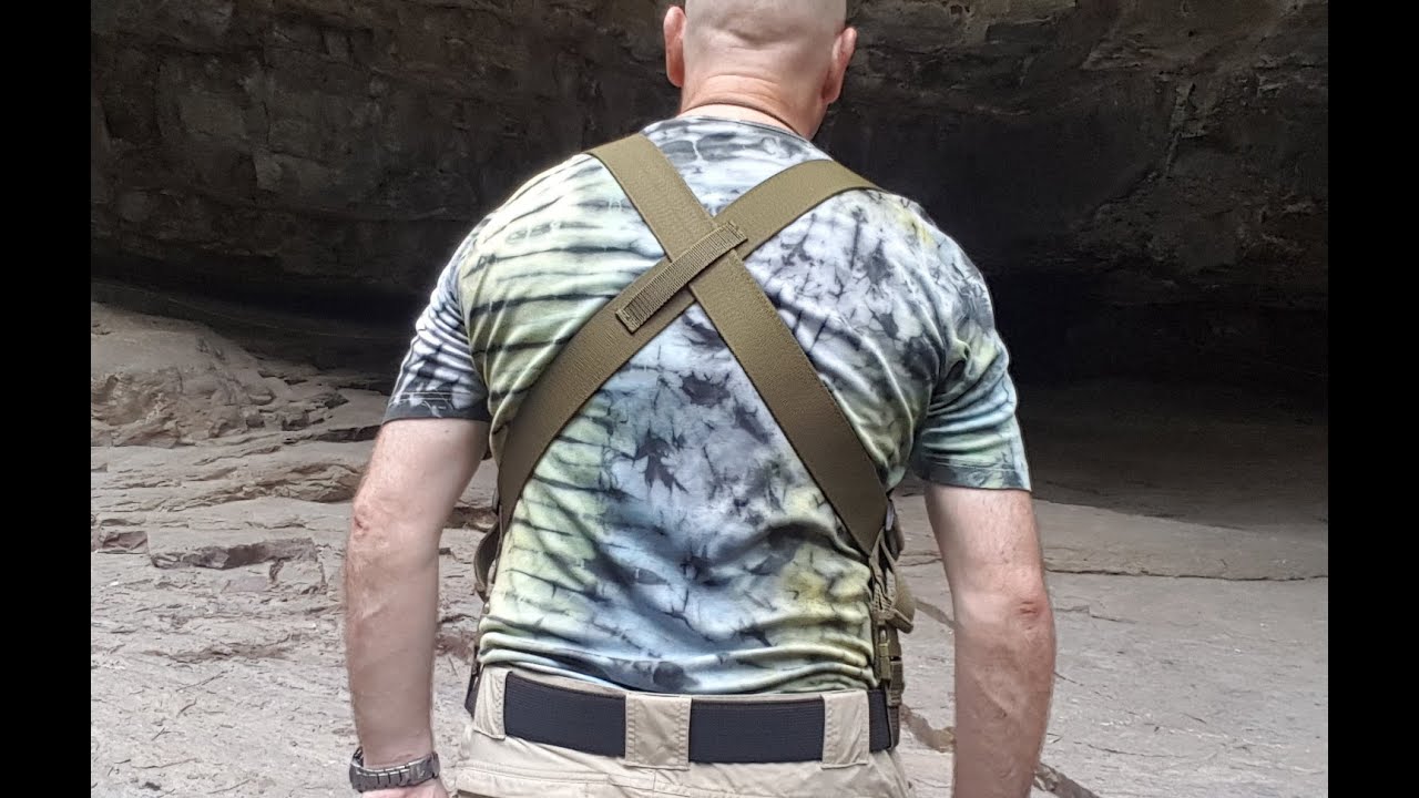 Tactical Combat suspenders adjustable for hiking