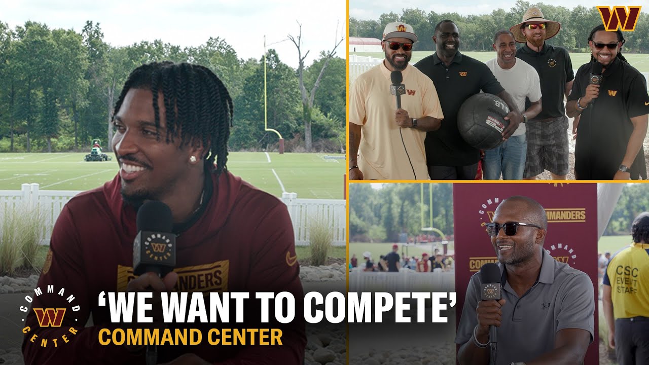 QB Jayden Daniels & Legend Champ Bailey Join the Show + DB Breakdown | Command Center