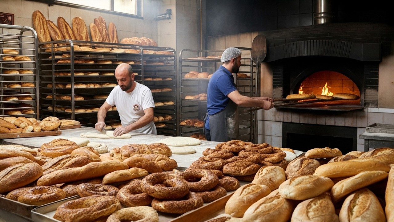 Epic Turkish Bakery Compilation | 3 Hours of Real Bread and Flames