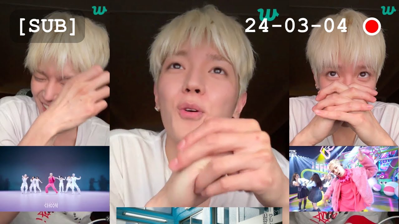 [ENG SUB] Taeyong reacts to TAP, Moon Tour, APE... NCT TAEYONG Weverse Live 240304 (sotyong sotyong)