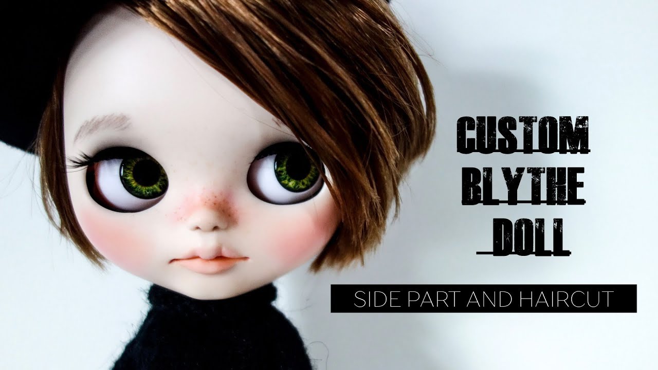 CUSTOM BLYTHE DOLL NEW HAIR CUT / HOW TO STYLE BLYTHE