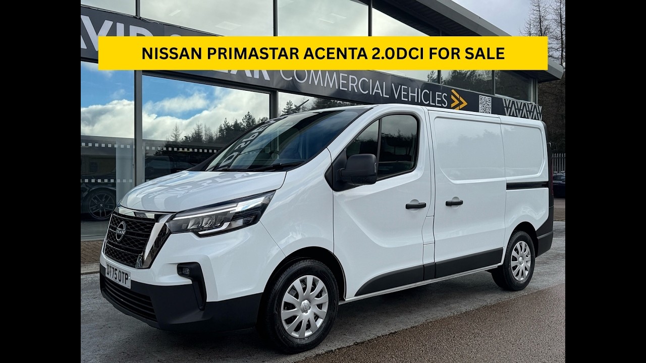 NISSAN PRIMASTAR ACENTA 2.0DCI FOR SALE