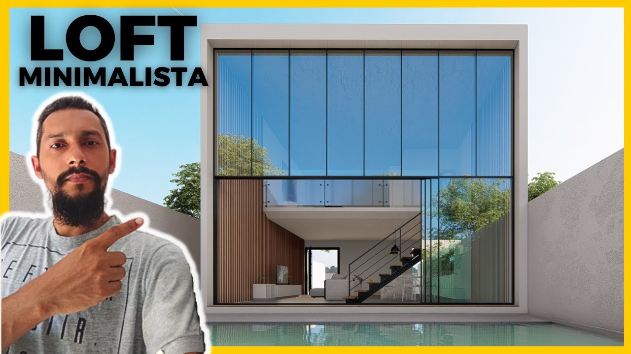 Um Loft Minimalista com Piscina é a MELHOR Escolha para a Vida Moderna