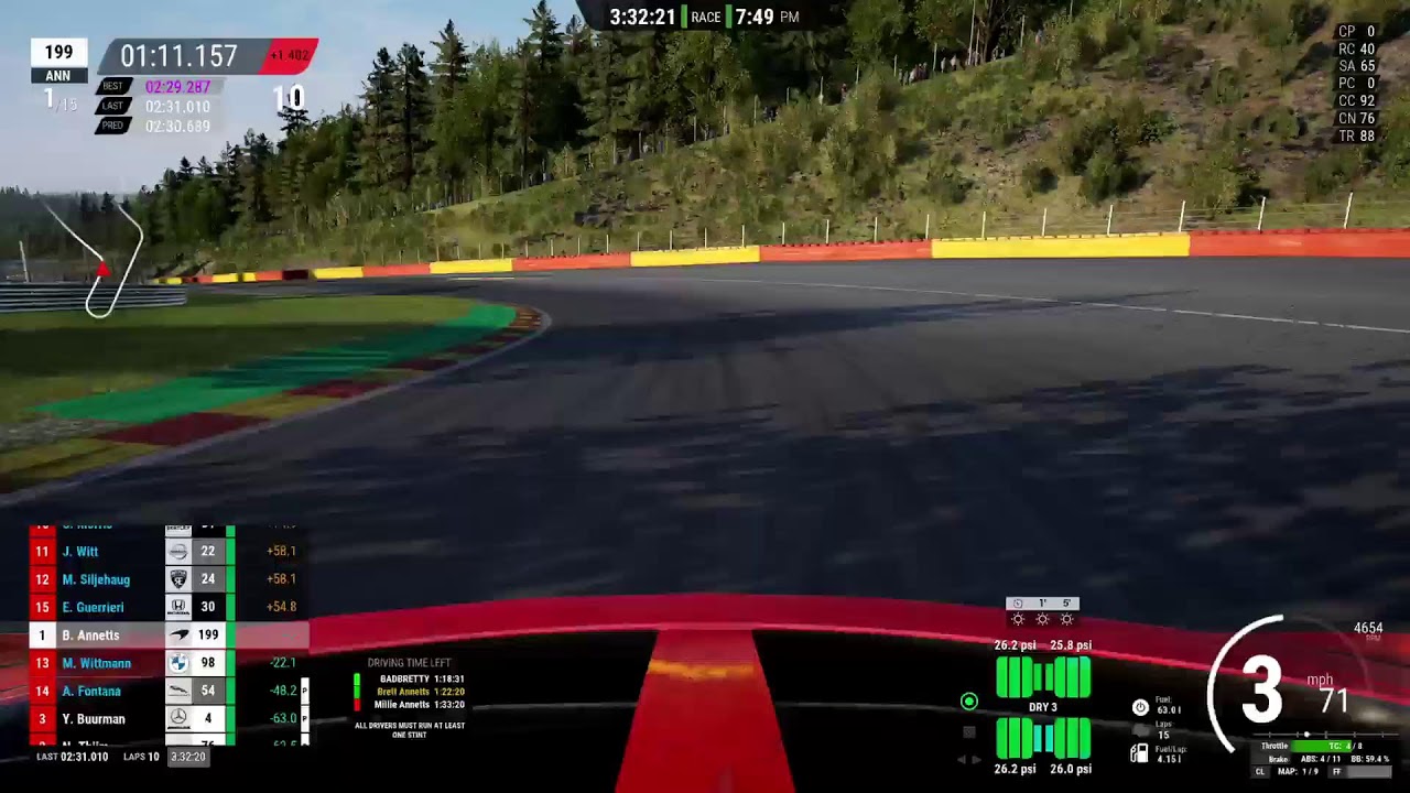 Assetta corsa compitizione ps5 gameplay