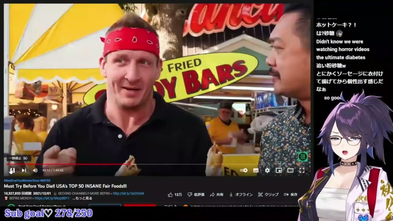 Kson Reacts to Deep Fried Candy Bars