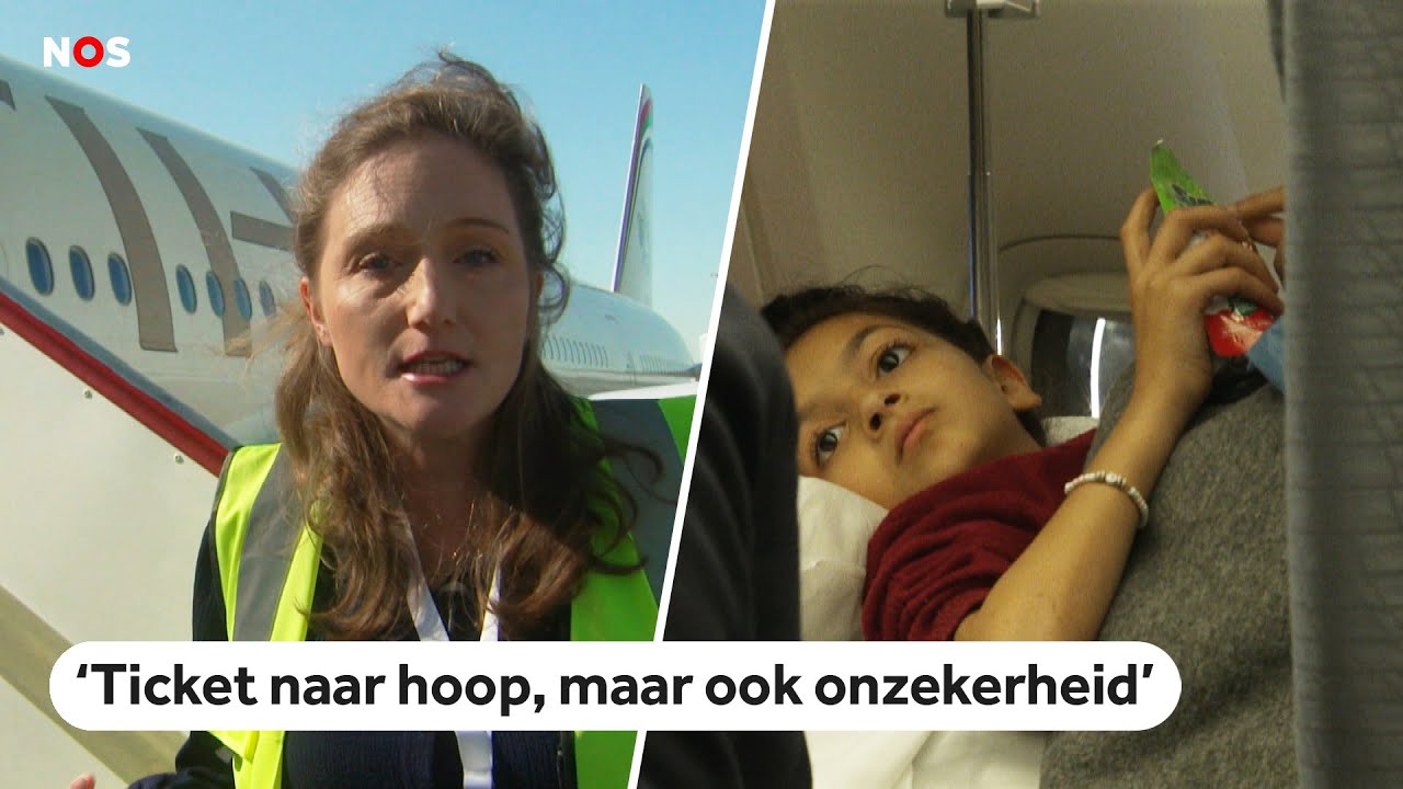 Correspondent Daisy Mohr mee met evacuatievlucht uit Gaza