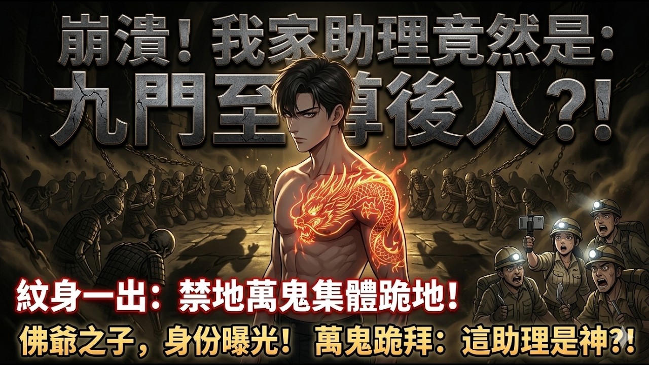 [MULTISUB] 考古直播：我身為張起山之子，竟在直播間當助理？直到下墓遇險，我亮出麒麟紋身，萬鬼跪拜，全網瘋狂：這助理什麼來頭！ | 一口氣看完 | 九門 | 盜墓爽劇