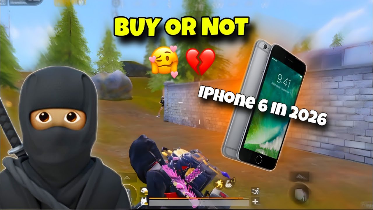 Should we buy iPhone 6 in 2026 for Pubg 🔥 ? | iPhone 6 gaming review 2026 😱
