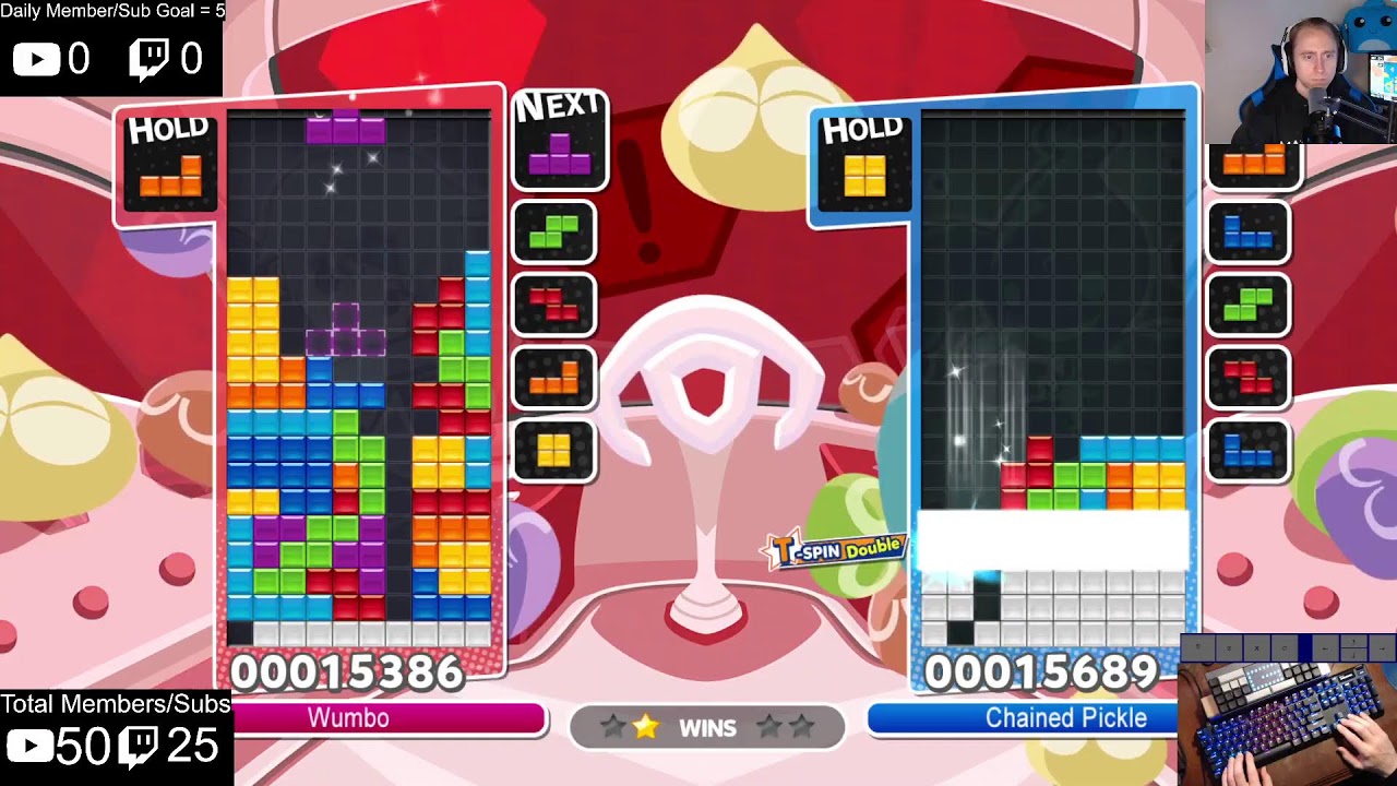 LIVE - Puyo Puyo Tetris! Come Snipe Me (PC) Daily Wumbo Livestream 2-5-26