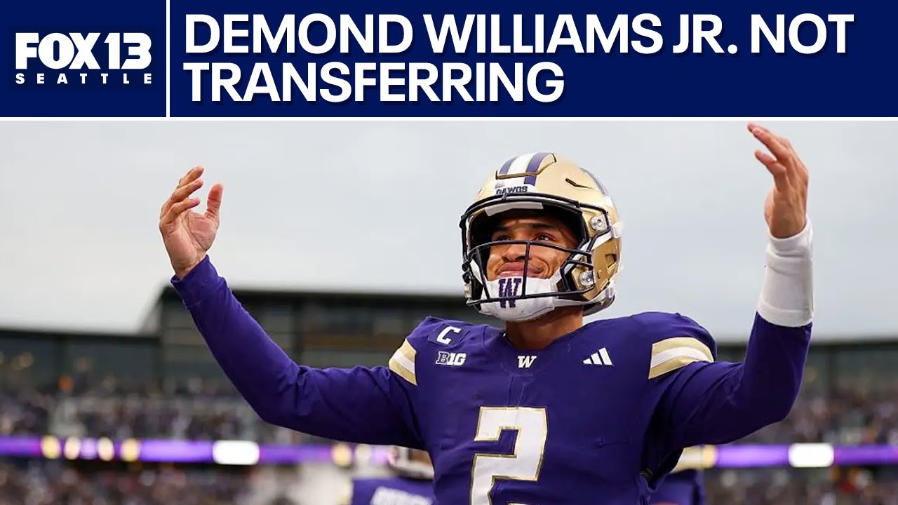 Demond Williams Jr. announces return to UW