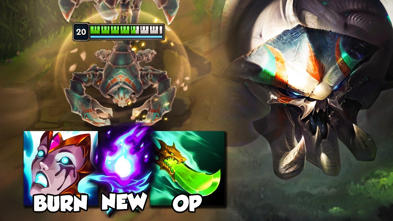 Skarner is the BEST off meta top laner I've ever played...