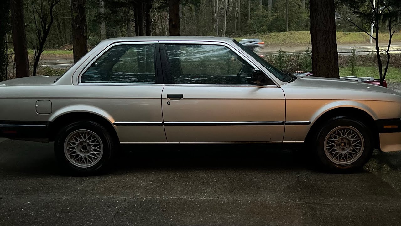 BMW E30 1987 325es Continental Radio Installation, stock amp bypass #bmw #e30 #diy