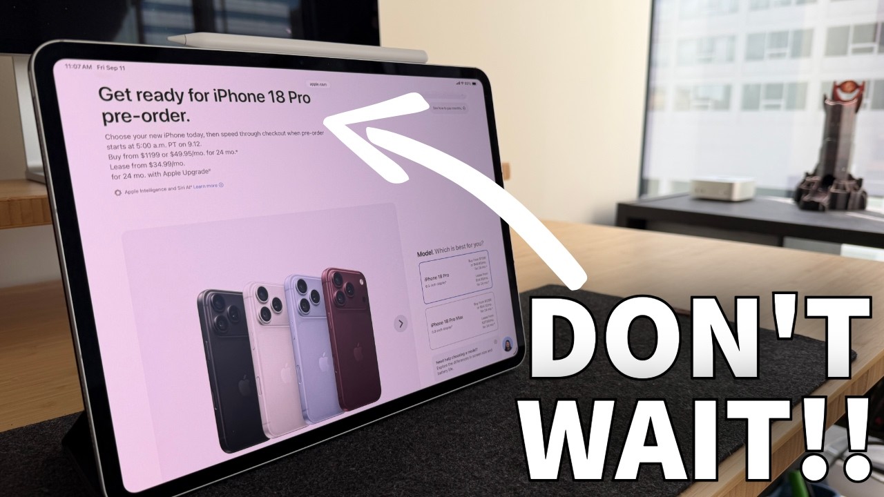 Время предзаказа iPhone 18 Pro Max! НЕ ЖДИТЕ!!! Стоит ли обновляться?