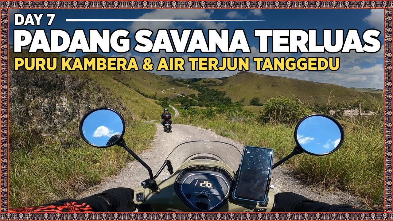 DAY 7 | SAVANA PURU KAMBERA & AIR TERJUN TANGGEDU  | Destinasi Wajib di Sumba | Ujung Jalan 2024