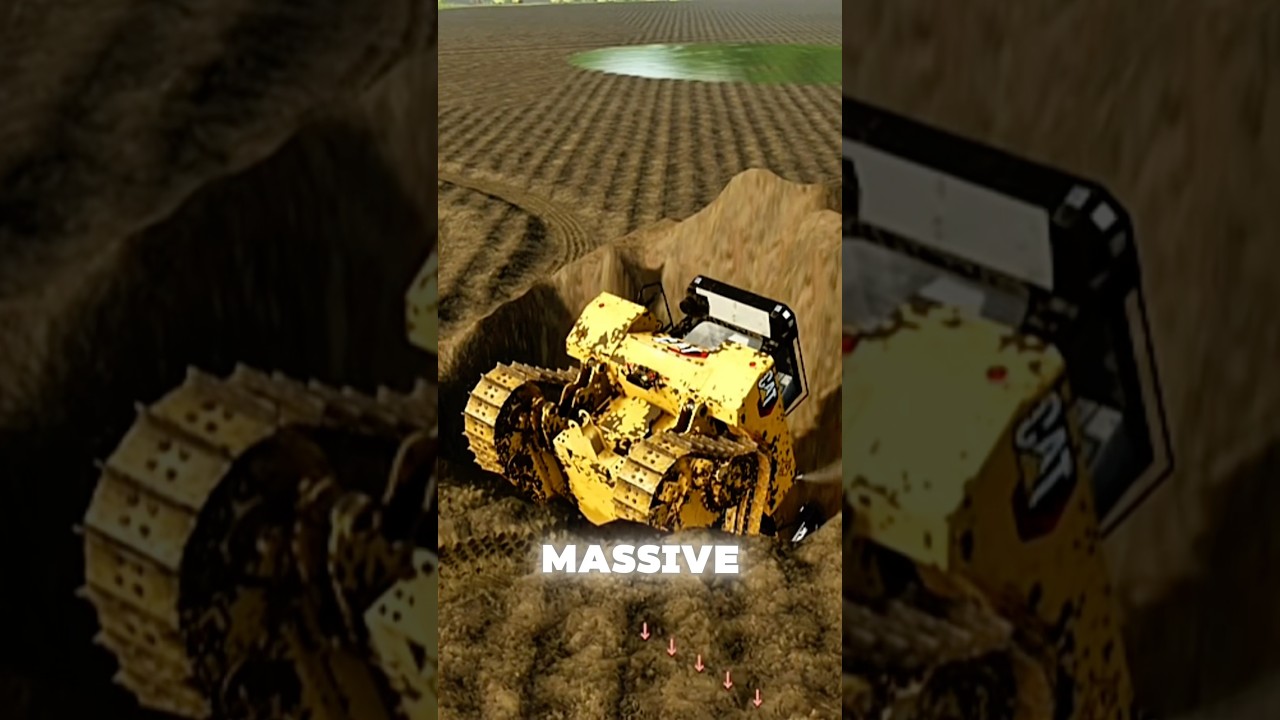 Dozer BURRIED 🪦 SEND HELP 🆘 | Farming Similator 25 #fs25 #farmingsimulator25