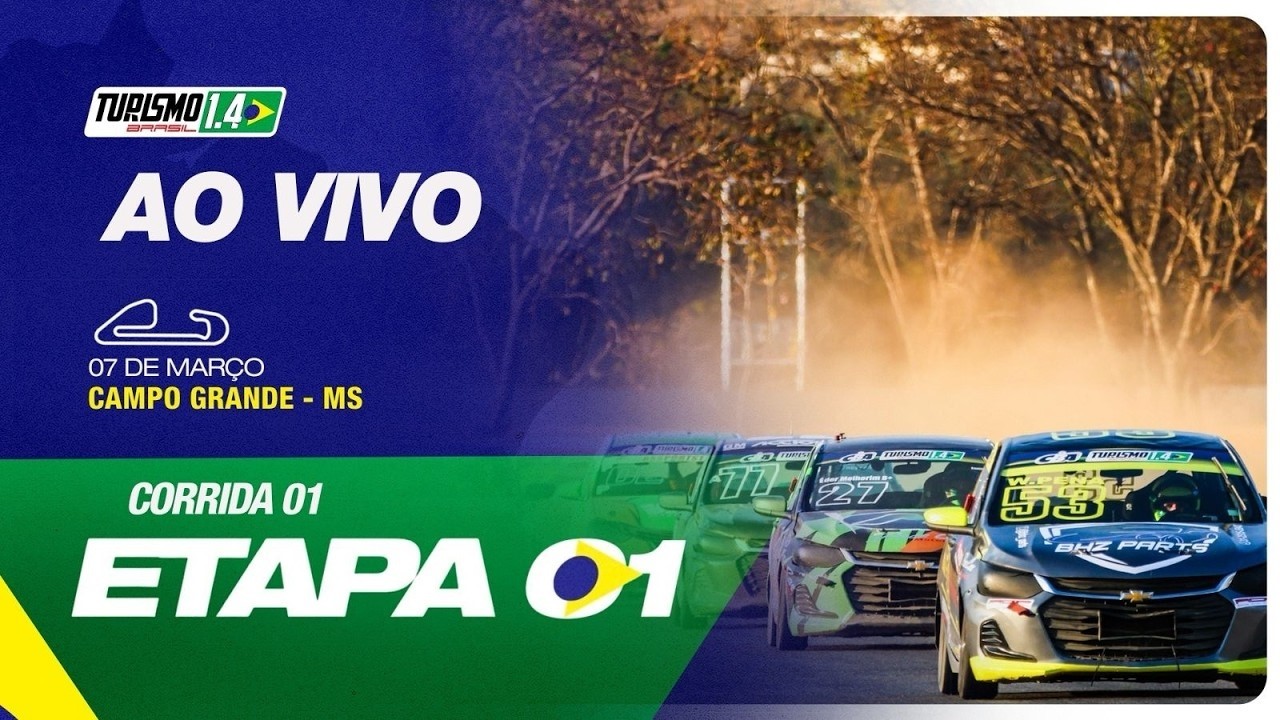 Turismo 1.4 BR 2026 | 1ª Etapa - Corridas 1 e 2 | Campo Grande