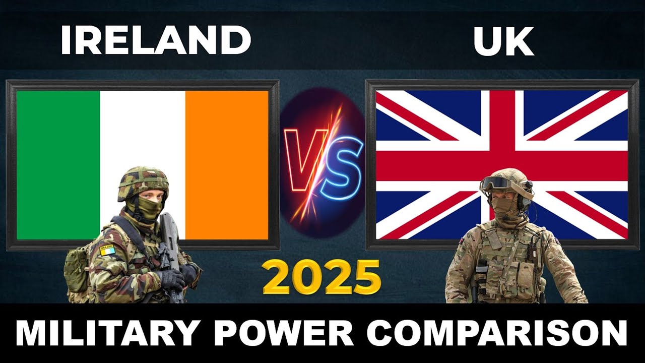 Ireland vs UK Military Power 2025 | UK vs Ireland Military Power 2025 | Defense Tube
