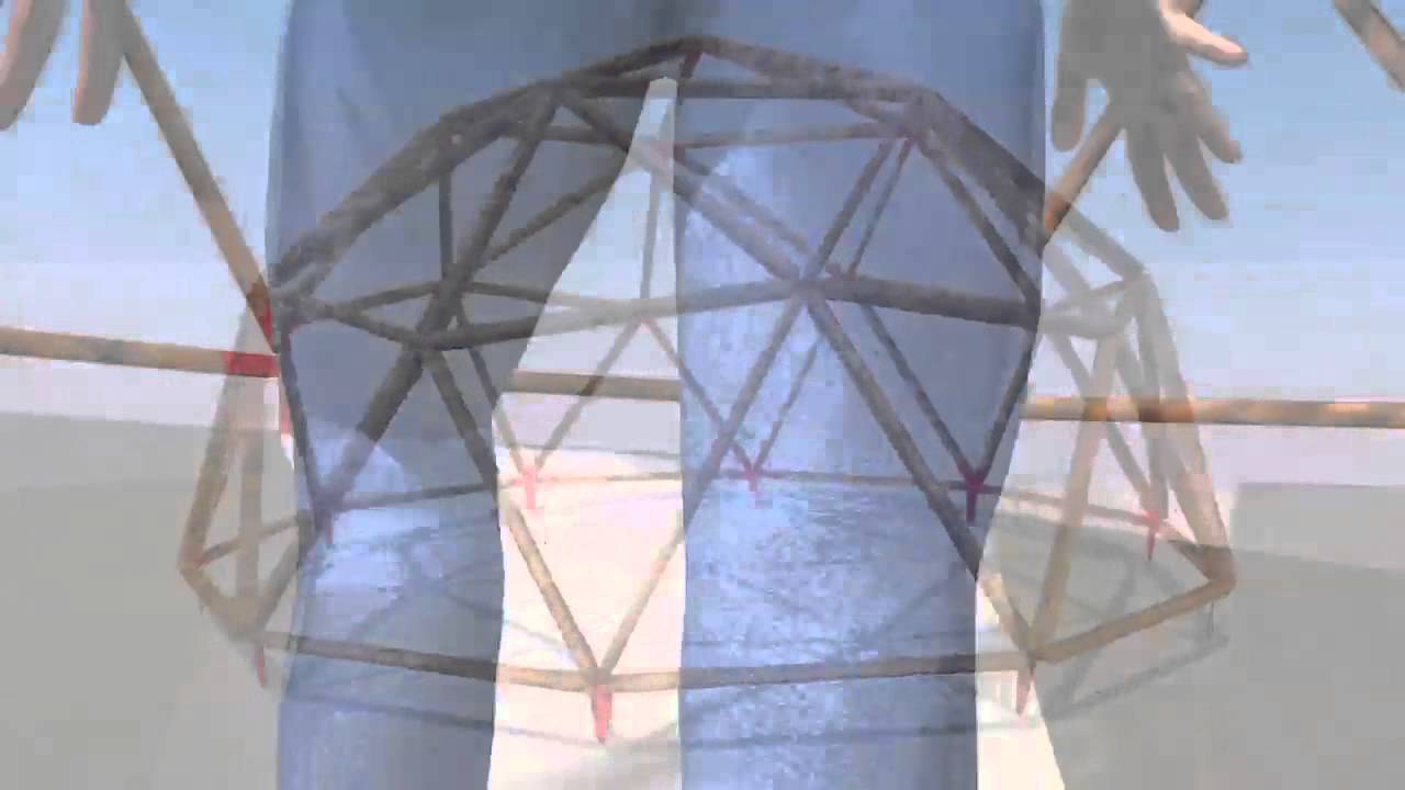 Dome Geodesique F2 - Geod&auml;tische Kuppel F2 - Cupula geodesica