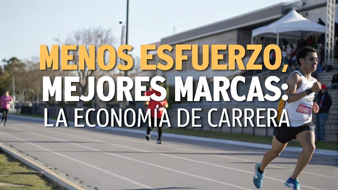 🎯 ECONOMÍA de CARRERA explicada FÁCIL: mejora tus marcas sin entrenar más
